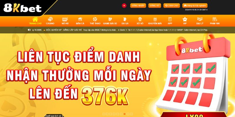 Những điều kiện giao dịch rút tiền 8KBET